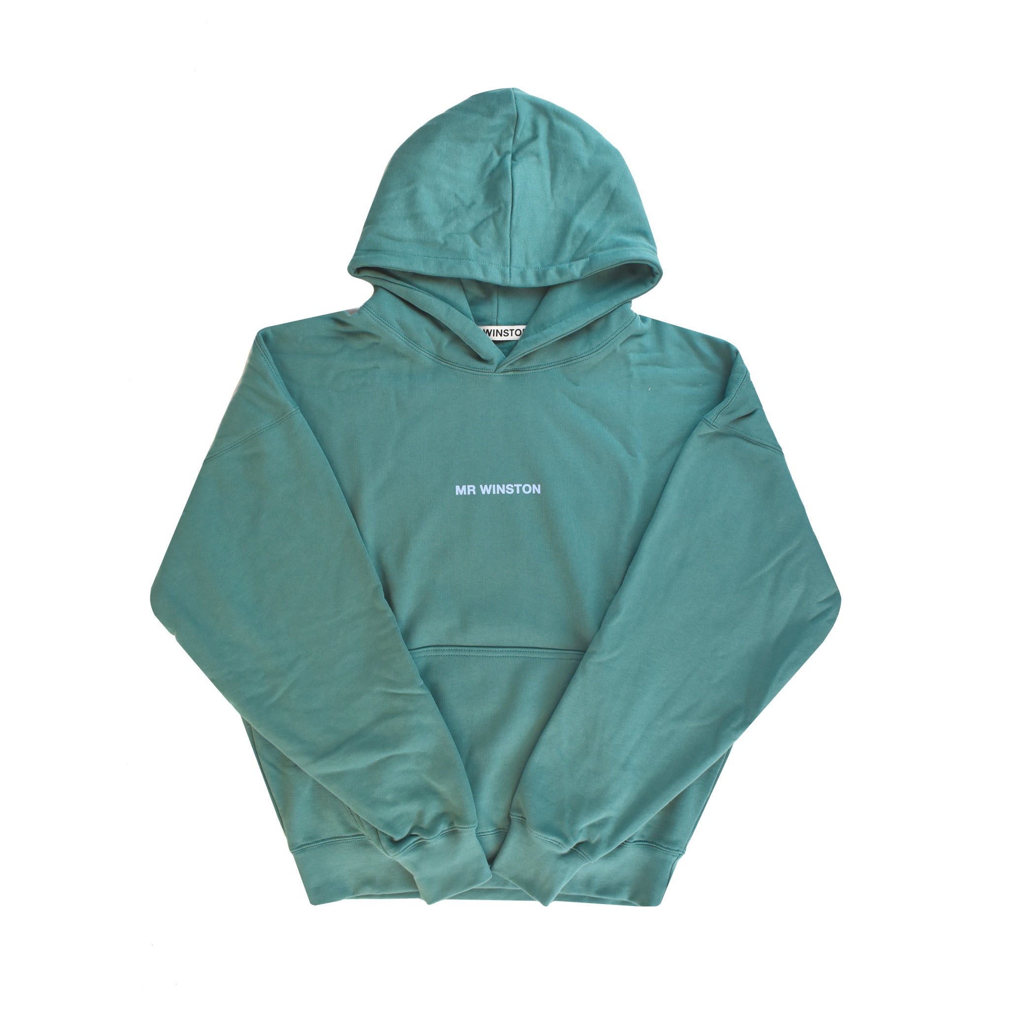 Mr Winston Co. Puff Hooded Sweat - Forest