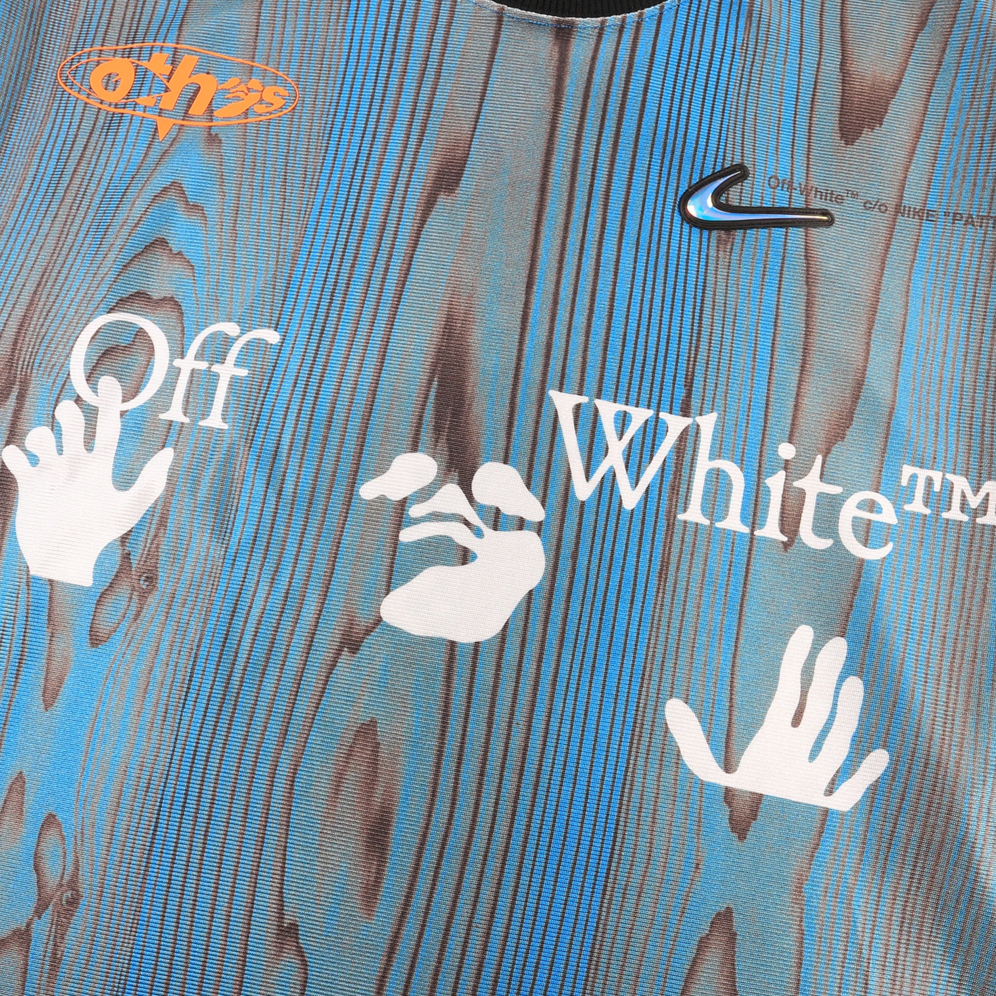 Nike x Off-White 001 Soccer Jersey - Imperial Blue | Points ...
