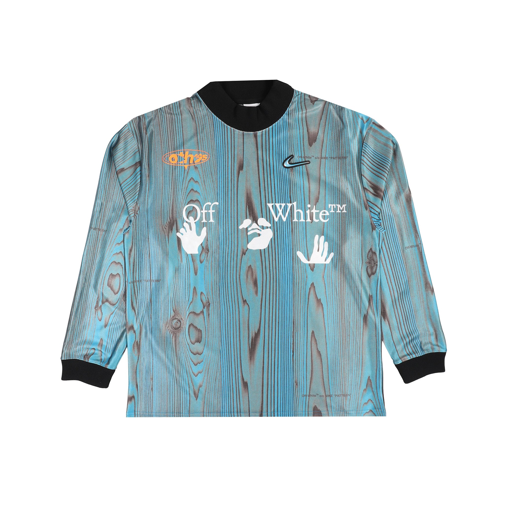 Nike x Off-White 001 Soccer Jersey - Imperial Blue | Points ...