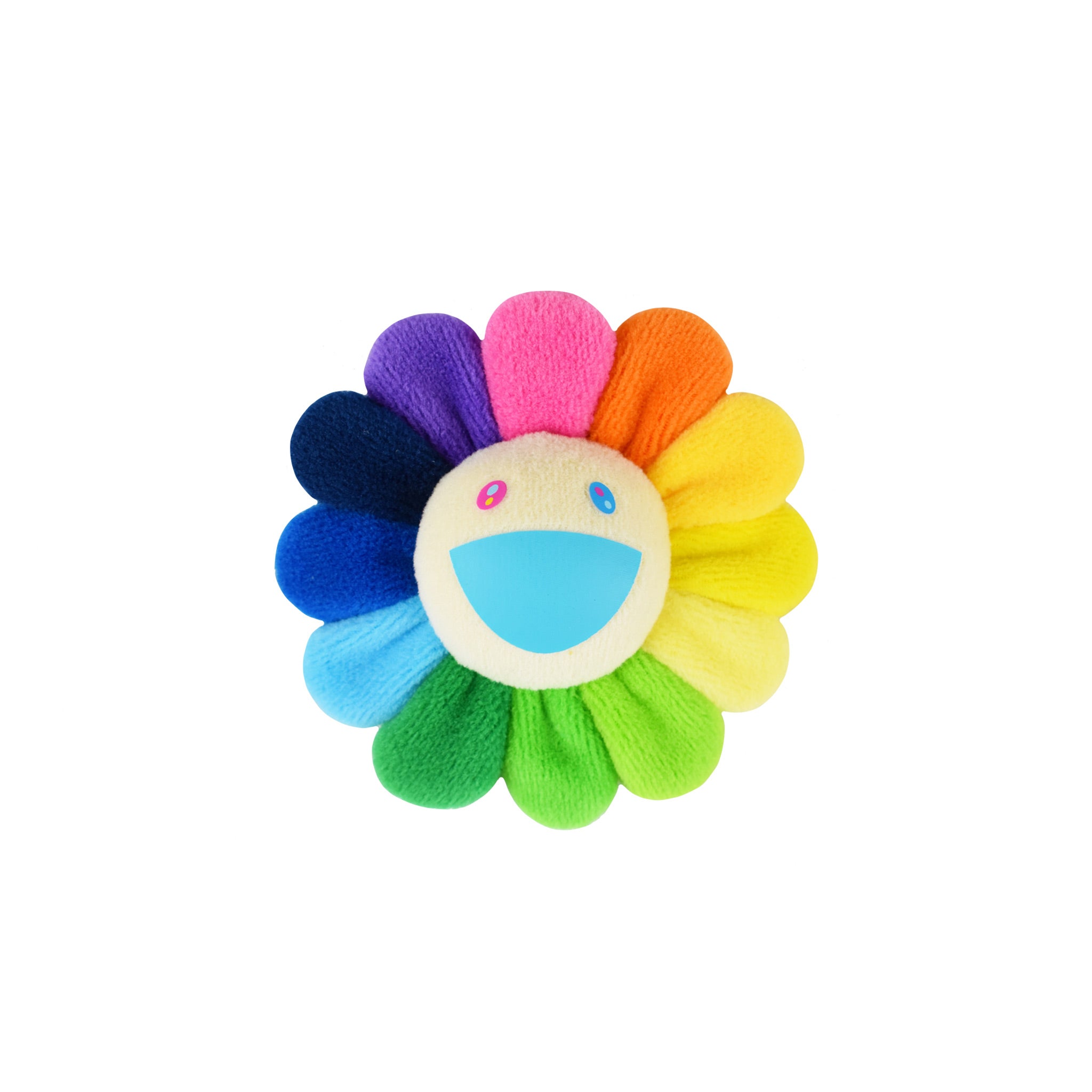 Takashi Murakami Flower Plush Pin – Rainbow/ Sail FRONT | Australia New Zealand
