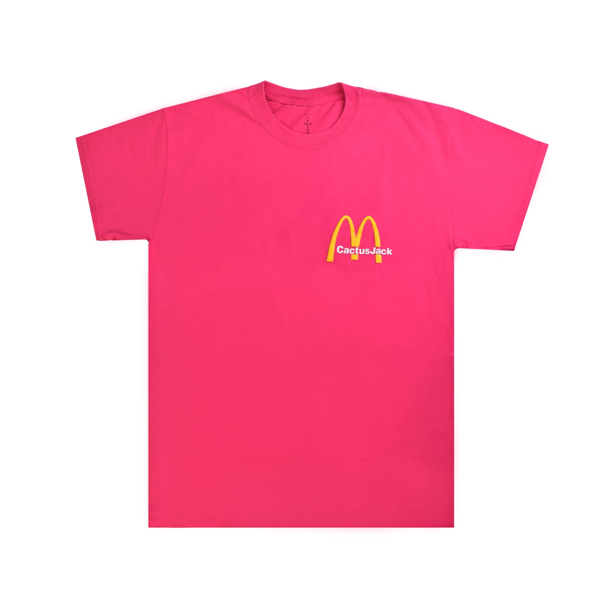 Travis Scott x McDonald's Vintage Action Figure T-Shirt Pink Front | Australia New Zealand