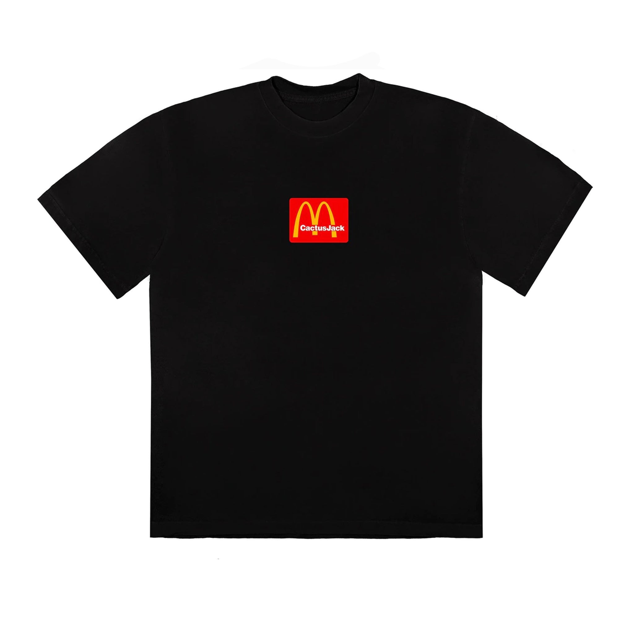 Travis-Scott-x-McDonalds-Sesame-II-T-Shirt-Black-Red Front | Australia New Zealand
